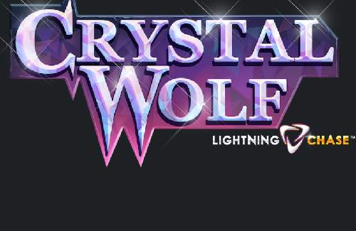 Crystal Wolf Lightning Chase Online Slot Logo
