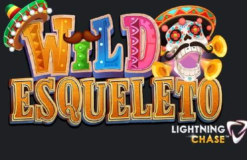 Wild Esqueleto Lightning Chase Online Slot Logo