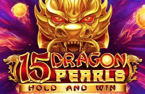 15 Dragon Pearls Online Slot Logo