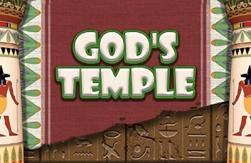 God's Temple Online Slot Logo