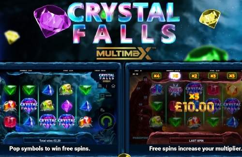 Crystal Falls Multimax Online Slot Logo