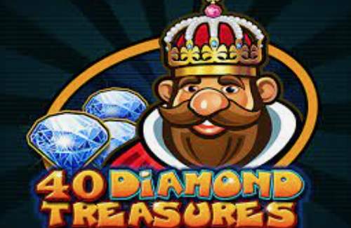 40 Diamond Treasures Online Slot Logo
