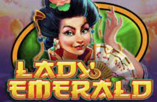 Lady Emerald Online Slot Logo