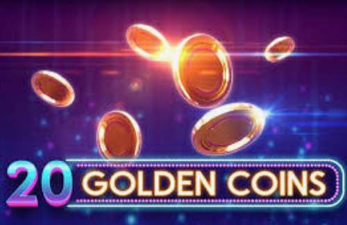20 Golden Coins Online Slot Logo