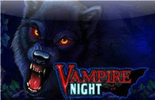 Vampire Night Online Slot Logo