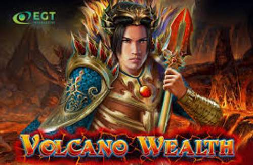 Volcano Wealth Online Slot Logo