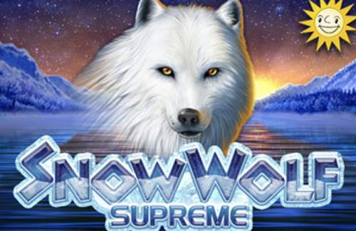 Snow Wolf Supreme Online Slot Logo