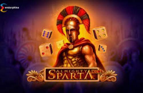 Almighty Sparta Dice Online Slot Logo