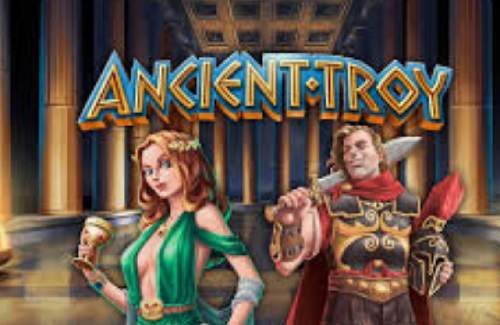 Ancient Troy Dice Online Slot Logo