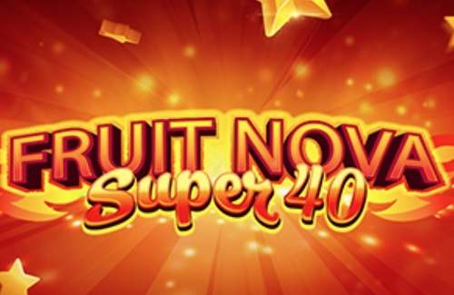 Fruit Super Nova 40 Online Slot Logo