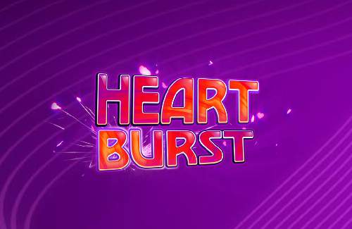 HeartBurst Online Slot Logo