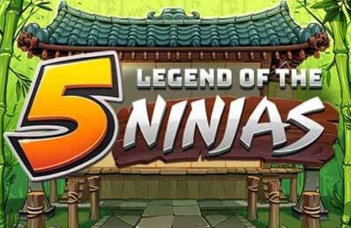 Legend of the 5 Ninjas Online Slot Logo