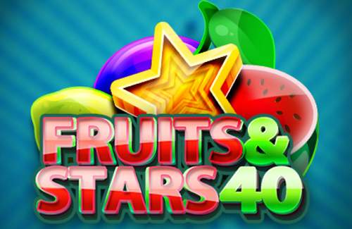 Fruits and Stars 40 Online Slot Logo