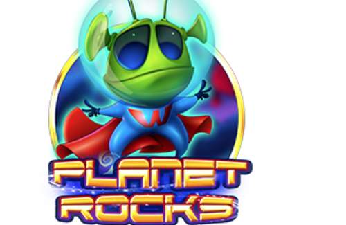 Planet Rocks Online Slot Logo