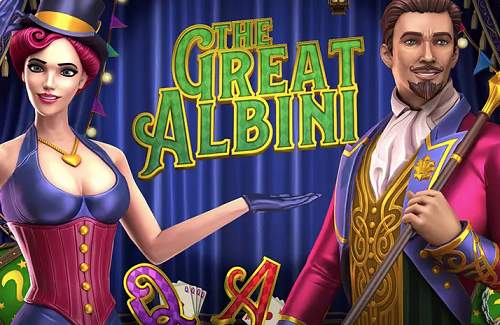 The Great Albini Online Slot Logo