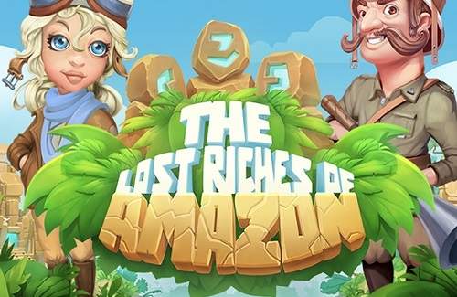 The Lost Riches of Amazon Online Slot Logo