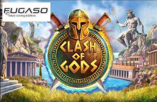 Clash of Gods Online Slot Logo