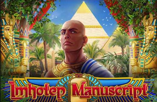 Imhotep Manuscript Online Slot Logo