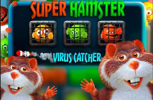 Super Hamster Online Slot Logo