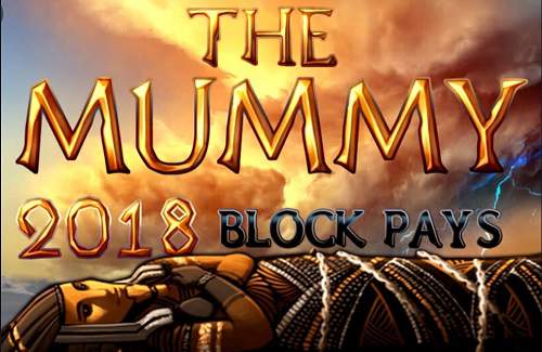 The Mummy 2018 Online Slot Logo