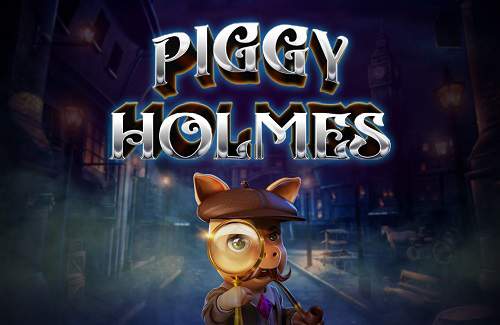 Piggy Holmes Online Slot Logo