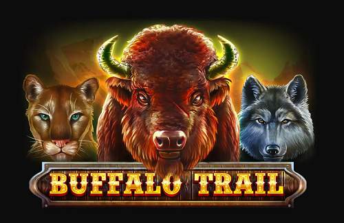 Buffalo Trail Online Slot Logo