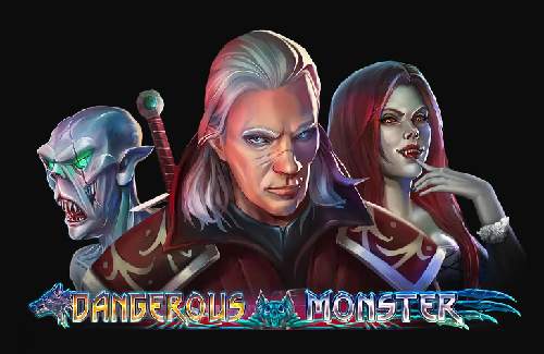 Dangerous Monster Online Slot Logo