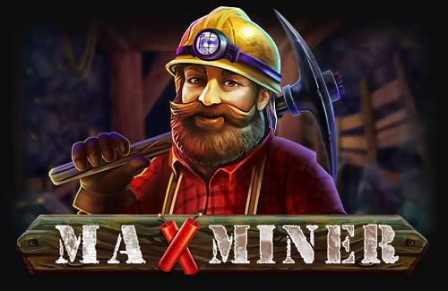 Max Miner Online Slot Logo