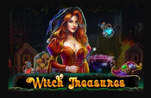 Witch Treasures Online Slot Logo