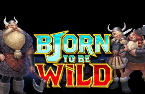 Bjorn to be Wild Online Slot Logo