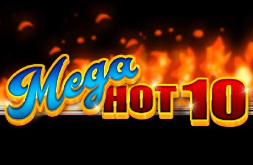 Mega Hot 10 Online Slot Logo