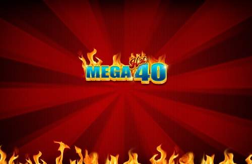 Mega Hot 40 Online Slot Logo