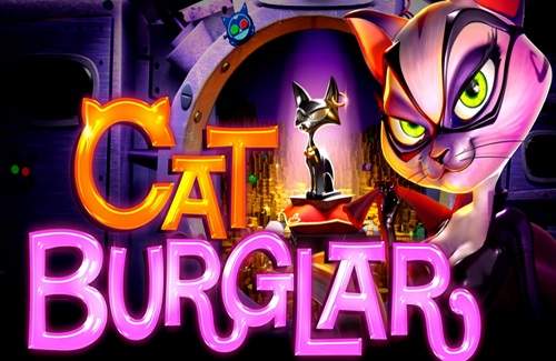 Cat Burglar Online Slot Logo