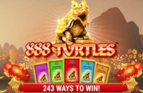 888 Turtles Online Slot Logo