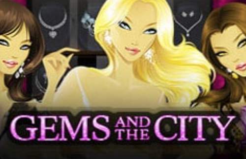 Gems and the City Online Slot Logo