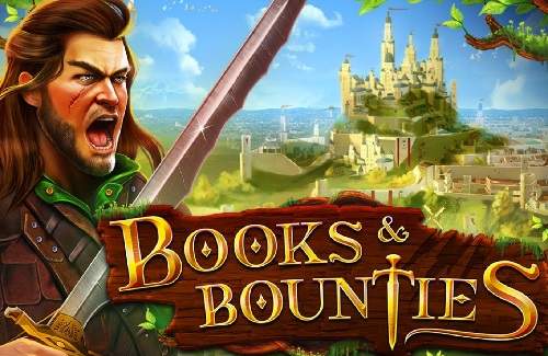 Books and Bounties Online Slot Logo