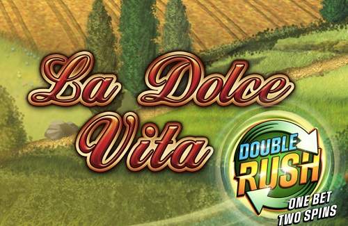 La Dolce Vita Double Rush Online Slot Logo