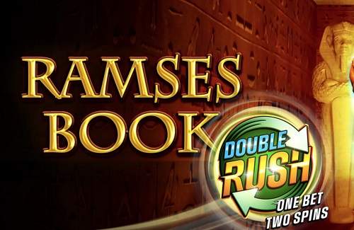 Ramses Book Double Rush Online Slot Logo