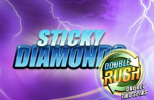 Sticky Diamonds Double Rush Online Slot Logo