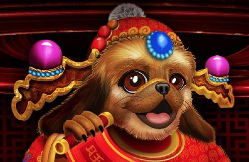 Year of the Dog Online Slot Logo