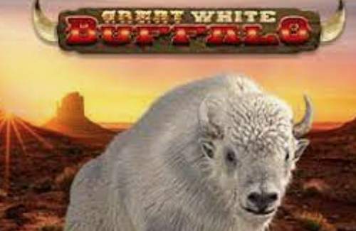 Great White Buffalo Online Slot Logo