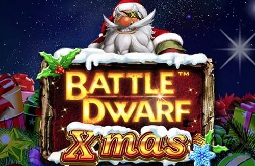 Battle Dwarf Xmas Online Slot Logo