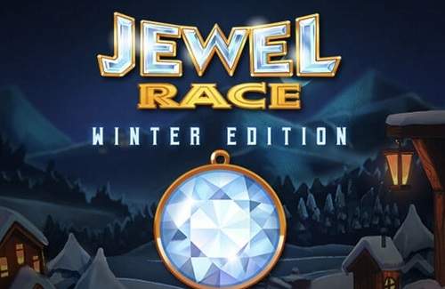 Jewel Race Winter Online Slot Logo