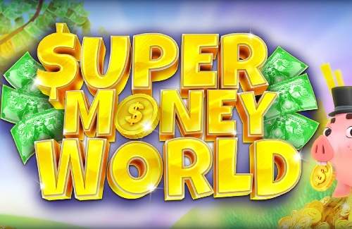 Super Money World Online Slot Logo