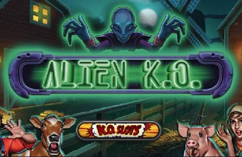 Alien K.O. Online Slot Logo