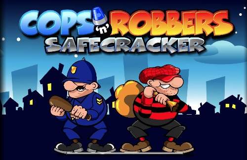 Cops and Robbers Safecracker Online Slot Logo