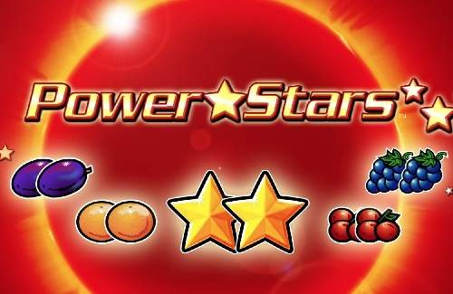 Power Stars Online Slot Logo