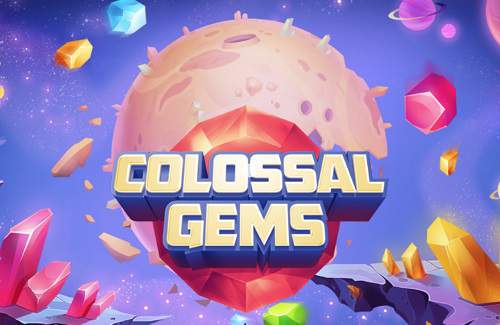 Colossal Gems Online Slot Logo