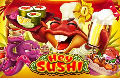 Hey Sushi Online Slot Logo