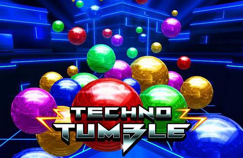 Techno Tumble Online Slot Logo